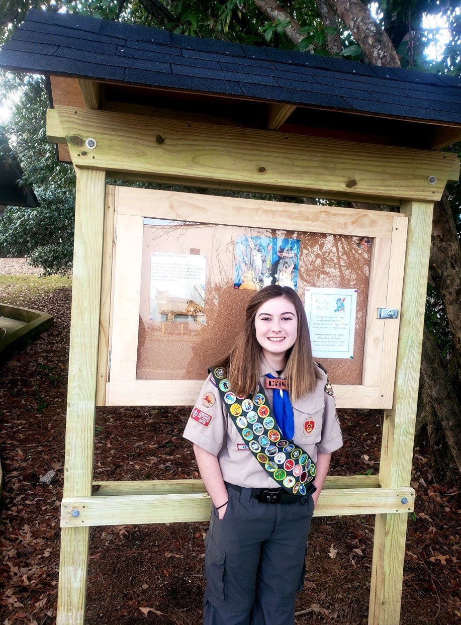 Metro Roundup: 14-year-old Helena girl builds kiosk for Kitty Kat Haven -  VestaviaVoice.com