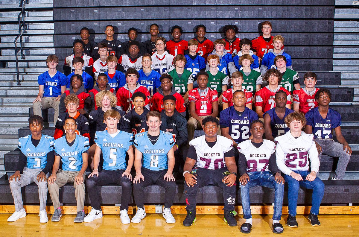 Middle school football players of year named