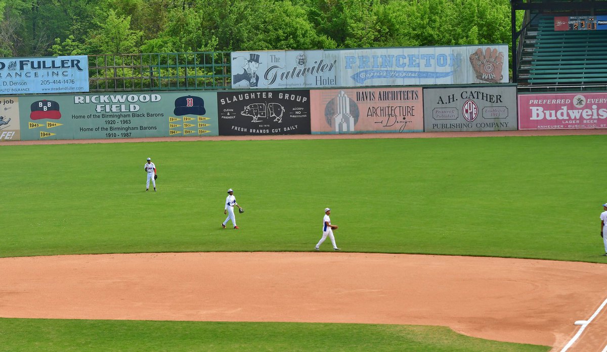 Major League Baseball will play at Rickwood Field