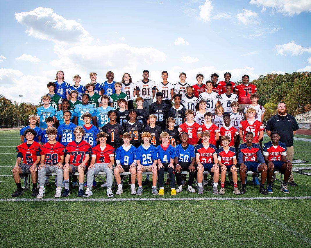 2023 Metro South Players of the Year in Middle School Football Announced